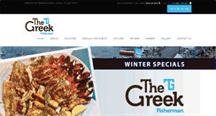 Desktop Screenshot of greekfisherman.co.za